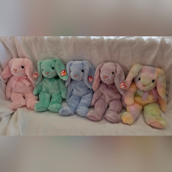 Ty Other - TY-Beanie Buddies Bunnies Rabbit Set Of 5